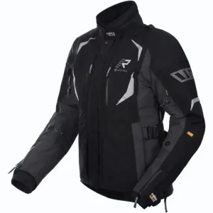 Kurtka motocyklowa tekstylna damska Rukka Venturina czarno-szara Oferta czasowa