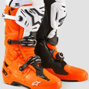 Buty enduro Alpinestars MX Tech 10 Enduro czarno-pomarańczowo-białe Nowość