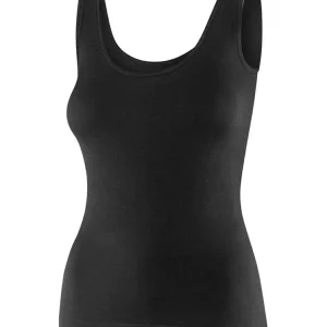 Koszulka damska bez rękawów Brubeck Comfort Merino czarna Zamów dziś