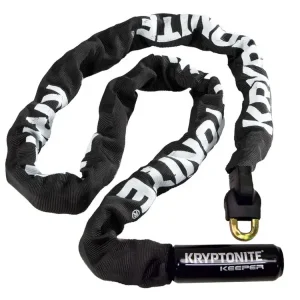 Ostatnia szansa Zapięcie łańcuchowe Kryptonite Keeper (120 cm) czarne