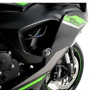 Nowość Crash pady R&G Aero Kawasaki ZX-6R (24) (non-drill) czarne