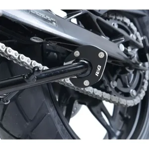 Wyprzedaż Poszerzenie stopki motocyklowej R&G BMW G 310 GS (17-25) srebrne