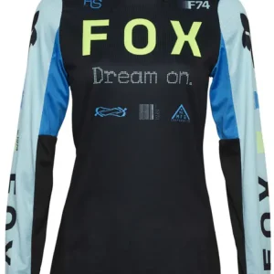 Wyjątkowa oferta Bluza enduro damska Fox 180 Race Spec czarno-niebieska