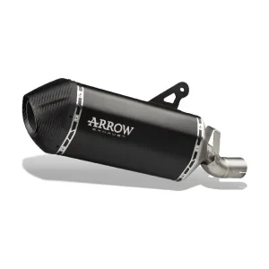 Tłumik motocyklowy Arrow Sonora bez homologacji BMW F 750 GS/F 850 GS (21-23), tytanowy, czarny Szybka wysyłka
