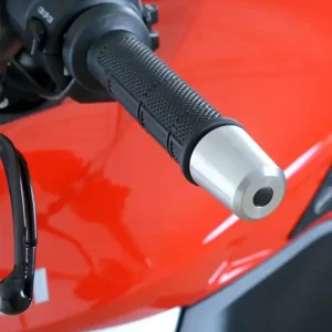 Koncówki kierownicy motocyklowej R&G Ducati Streetfighter/ Multistrada (wybrane modele) srebrne Promocja
