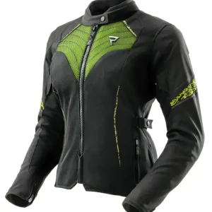 Premium Kurtka motocyklowa damska tekstylna Rebelhorn Jax czarno-żółta