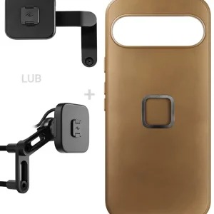 Zestaw na motocykl:: etui Peak Design Mobile Everyday Clarino do smartfona Google Pixel 9 Pro XL + mocowanie motocykla Nie przegap