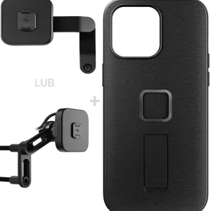 Zestaw na motocykl: etui Peak Design Mobile Everyday Loop do smartfona Iphone 15 Pro Max v2 + mocowanie motocykla Ostatnia szansa