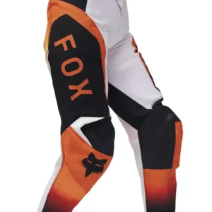 Dodaj do koszyka Spodnie cross dziecięce Fox 180 Lean biało-pomarańczowe-fluo