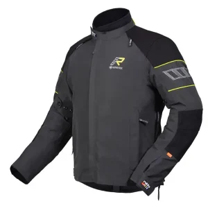 Kurtka motocyklowa tekstylna Rukka R-EX 2.0 czarno-szaro-żółta Nowy