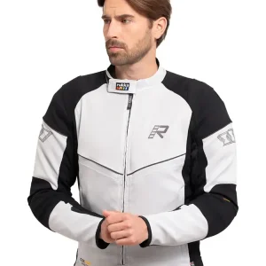 Szybka wysyłka Kurtka motocyklowa tekstylna Rukka Airgobi 2.0 czarno-szara