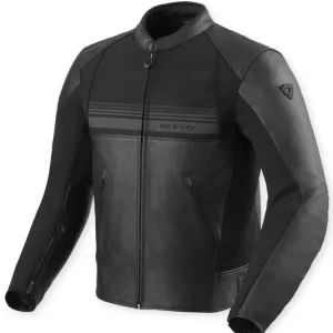 Oferta czasowa Kurtka motocyklowa skórzana REV’IT! Mile 2 czarna