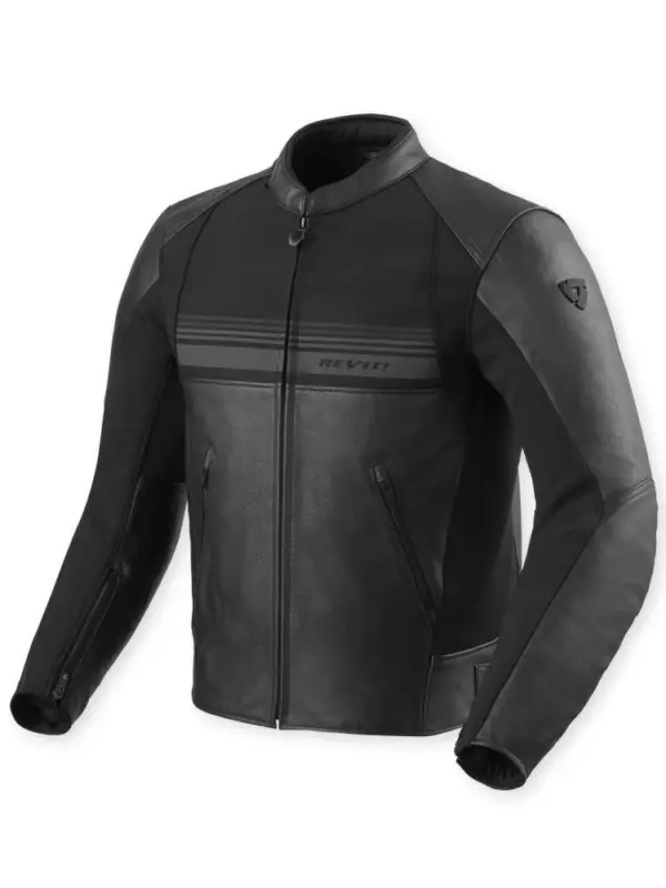 Oferta czasowa Kurtka motocyklowa skórzana REV’IT! Mile 2 czarna