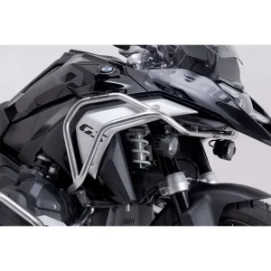 Gmole górne SW-Motech BMW R 1300 GS (23-) mocowane do oryginalnych crashbarów srebrne Popularny