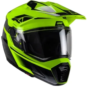 Cena promocyjna Kask adventure Leatt Kit Adv 8.5 V25 Hi-Viz z goglami czarny-fluo