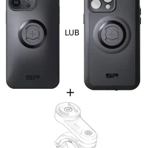 Do wyczerpania zapasów Zestaw na motocykl: etui na telefon iPhone 14 Pro Max + mocowanie SP Connect
