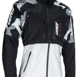 Nie przegap Kurtka enduro Leatt Moto 4.5 HydraDri Forge czarno-biała