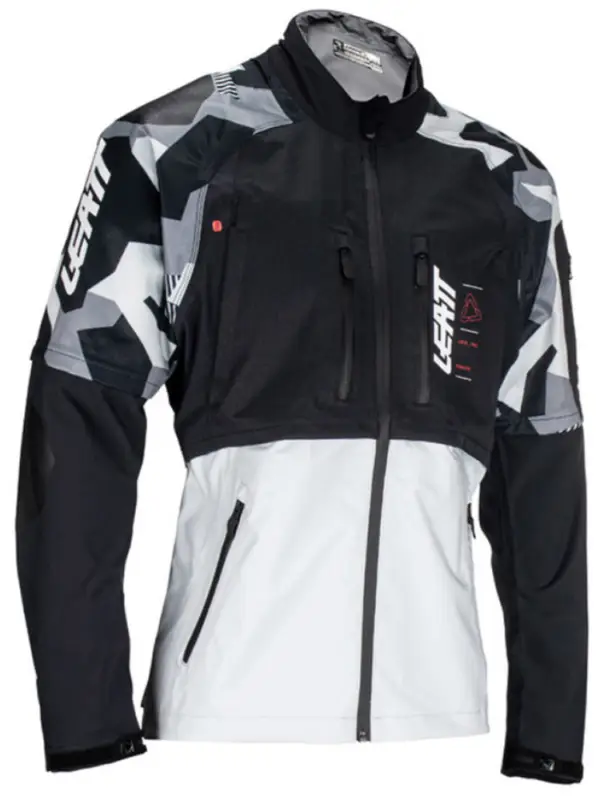 Nie przegap Kurtka enduro Leatt Moto 4.5 HydraDri Forge czarno-biała