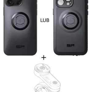 Wyjątkowa oferta Zestaw na motocykl: etui na telefon iPhone 15 Pro Max + mocowanie SP Connect