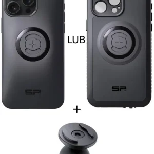 Wyjątkowa oferta Zestaw: etui na telefon iPhone 15 Pro Max + uchwyt kulowy Pro SPC+ SP Connect