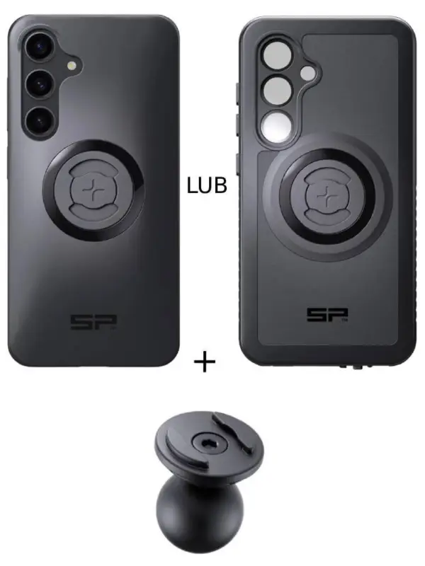 Dodaj do koszyka Zestaw: etui na telefon Samsung Galaxy S24 + uchwyt kulowy Pro SPC+ SP Connect