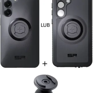 Zestaw: etui na telefon Samsung Galaxy S25 + uchwyt kulowy Pro SPC+ SP Connect Wyprzedaż