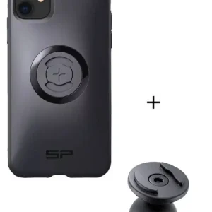 Zestaw: etui na telefon iPhone 11/XR + uchwyt kulowy Pro SPC+ SP Connect Hit sprzedaży