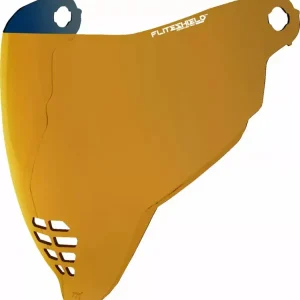 Szybka wysyłka Szybka do kasku Icon Airflite model FliteShield lustrzana złota