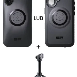 Popularny Zestaw: etui na telefon iPhone 16 + statyw/selfie stick SPC+ SP Connect