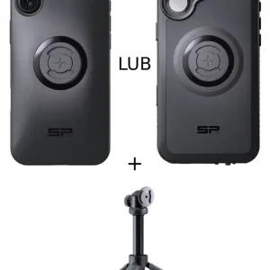 Zestaw: etui na telefon iPhone 16 Plus + statyw/selfie stick SPC+ SP Connect Wyjątkowa oferta