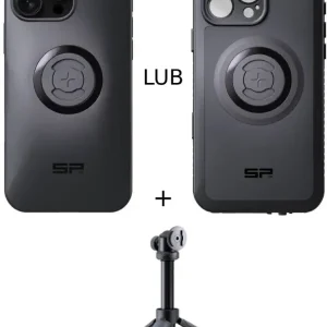 Dodaj do koszyka Zestaw: etui na telefon iPhone 16 Pro Max + statyw/selfie stick SPC+ SP Connect