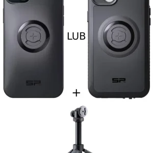 Cena promocyjna Zestaw: etui na telefon iPhone 15 Plus + statyw/selfie stick SPC+ SP Connect