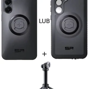 Hit sprzedaży Zestaw: etui na telefon Samsung Galaxy S25 + statyw/selfie stick SPC+ SP Connect