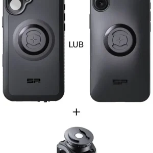 Darmowy zwrot Zestaw: etui na telefon iPhone 16 Plus + uchwyt na rzep SPC+ SP Connect