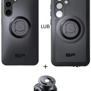Popularny Zestaw: etui na telefon Samsung Galaxy S24 + uchwyt na rzep SPC+ SP Connect