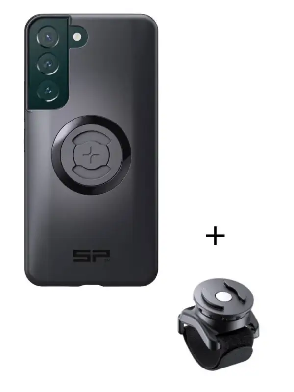 Szybka wysyłka Zestaw: etui na telefon Samsung Galaxy S22 + uchwyt na rzep SPC+ SP Connect