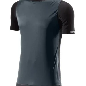 Koszulka termoaktywna z krótkim rękawem SIXS Windshell 2.0 całoroczna czarna unisex Nowy