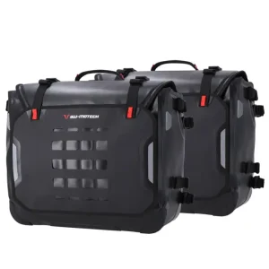 Dostępne od ręki Sakwy wodoodporne SysBag WP L/L SW-Motech + stelaże PRO Royal Enfield Himalayan 450 (23-) [poj.: 2 x 27-40L]