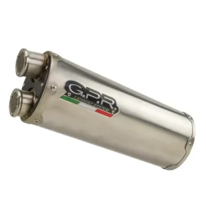 Tłumik motocyklowy G.P.R Dual Titanium CF Moto 800 MT Touring (22-24) E5 tytanowy [z homologacją] Okazja