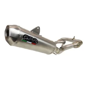 Pełny układ wydechowy G.P.R Pentacross Inox Gas Gas MC 250 F (21-23) stalowy [bez homologacji] Łatwy zwrot