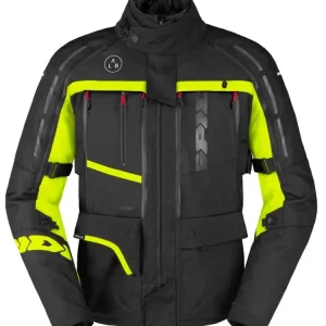 Bezpieczne zakupy Kurtka motocyklowa tekstylna Spidi 4 Season V3 czarno-fluo