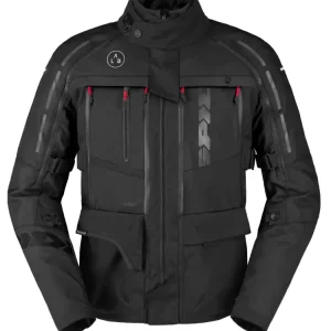 Kurtka motocyklowa tekstylna Spidi 4 Season V3 czarna Wyprzedaż