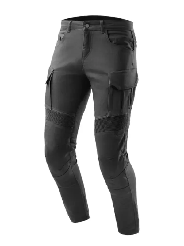 Promocja Jeansy motocyklowe Ozone Faster TR czarne