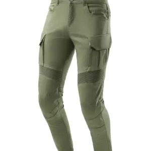 Jeansy motocyklowe Ozone Faster TR khaki Zamów dziś