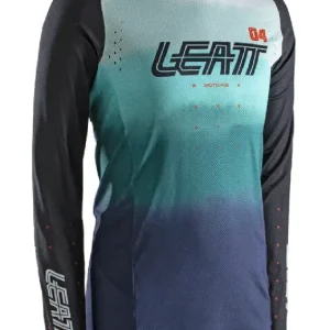 Zniżka Bluza enduro damska Leatt Moto 4.5 Lite Marine czarno-niebiesko-biała