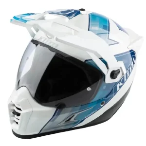 Hit cenowy Kask adventure Klim Krios Pro Spectrum biało-niebieski