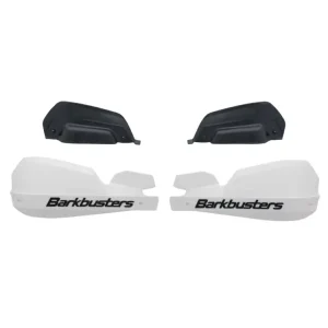 Osłoni dłoni Barkbusters VPS z regulowanymi deflektorami + zestaw montażowy BMW F 900 GS Adventure/Ride Pro (24-), biało-czarne Ostatnia szansa