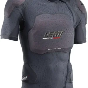 Bestseller Koszulka z ochraniaczami Leatt Tee 3DF AirFit Lite Evo fioletowa