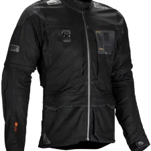 Oferta limitowana Kurtka motocyklowa tekstylna Leatt Rally 5.5 Stealth czarna