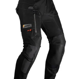 Spodnie motocyklowe tekstylne Leatt Flowtour 5.5 Stealth czarne Premium
